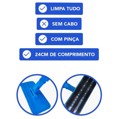 Suporte Limpa Tudo s/ Cabo